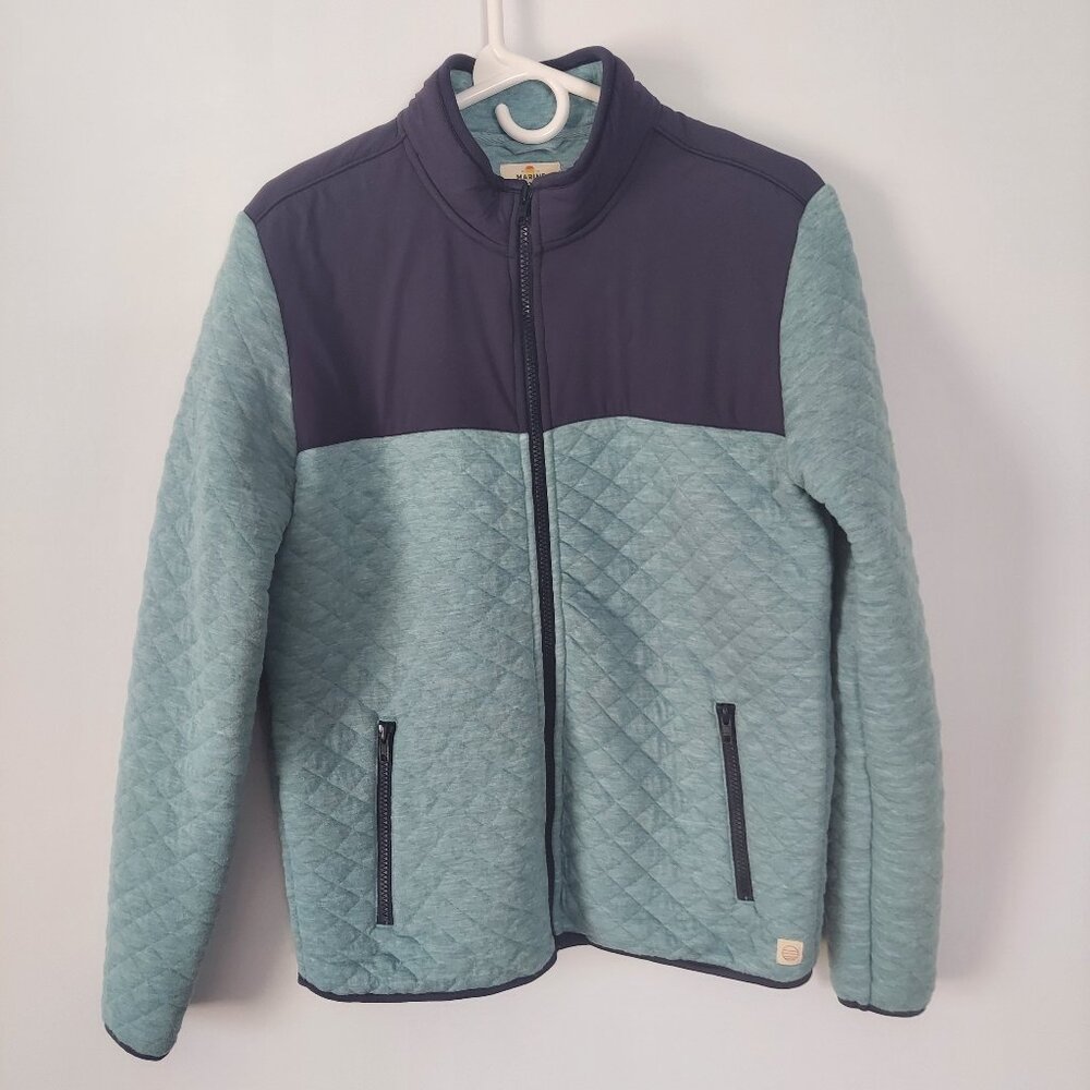 Marine Layer Corbet Full Zip Quilted Jacket